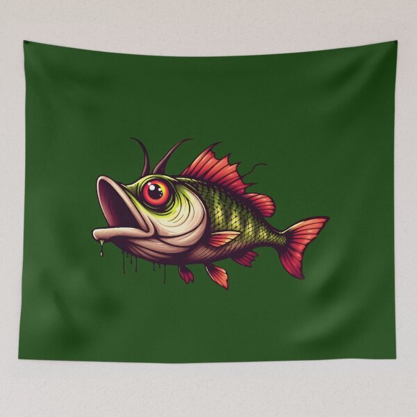 Item preview, Maddfishy1975 crazy fish Perca fluviatalis MF75 #00018 designed and sold by maddfishy1975.