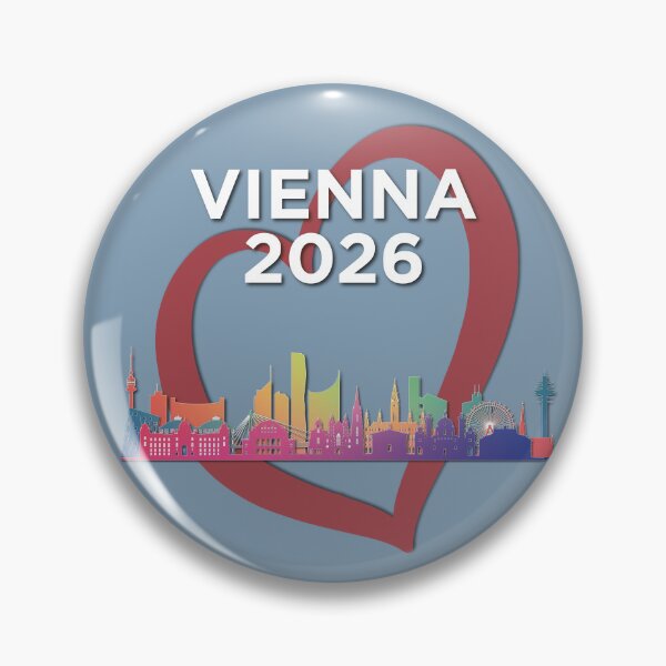 Item preview, Eurovision Song Contest 2026 - Host City Vienna - United By Music - ESC2026 - ESC26  designed and sold by Vision-Tees.