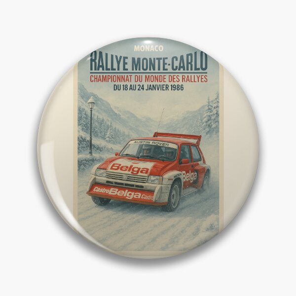 Item preview, 1986 Monte Carlo Rally Classic. designed and sold by Racing Art Store 2025.