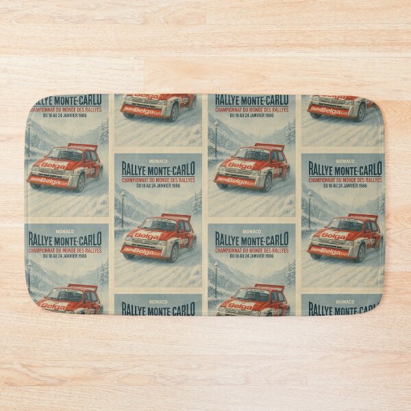 Item preview, 1986 Monte Carlo Rally Classic. designed and sold by Racing Art Store 2025.