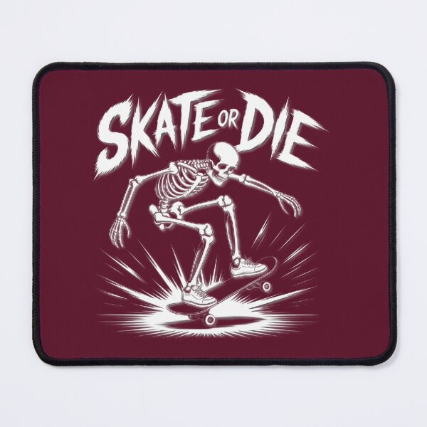 Item preview, Skate Or Die Skeleton Skateboarder Graphic designed and sold by WilliamsdoGDesi.