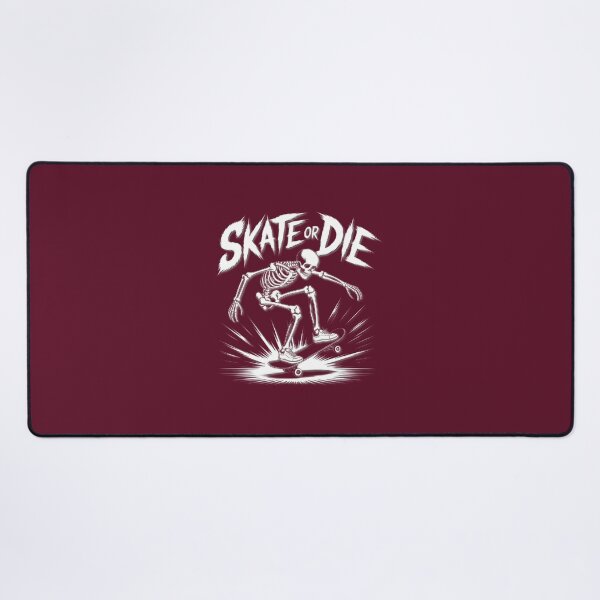 Item preview, Skate Or Die Skeleton Skateboarder Graphic designed and sold by WilliamsdoGDesi.