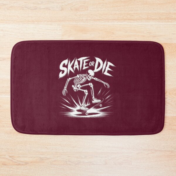 Item preview, Skate Or Die Skeleton Skateboarder Graphic designed and sold by WilliamsdoGDesi.