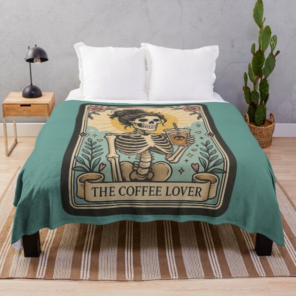 Item preview, The Coffee Lover Tarot Card designed and sold by SoulsAscending.