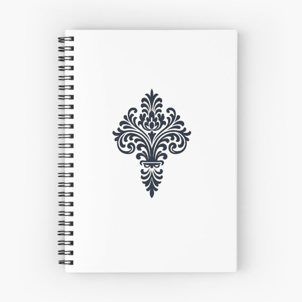 Item preview, Elegant Black Floral Ornament Design designed and sold by GlobeMood.