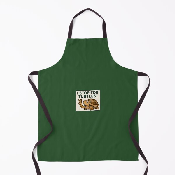 Item preview, I stop for turtles designed and sold by Broken Antler Designs .