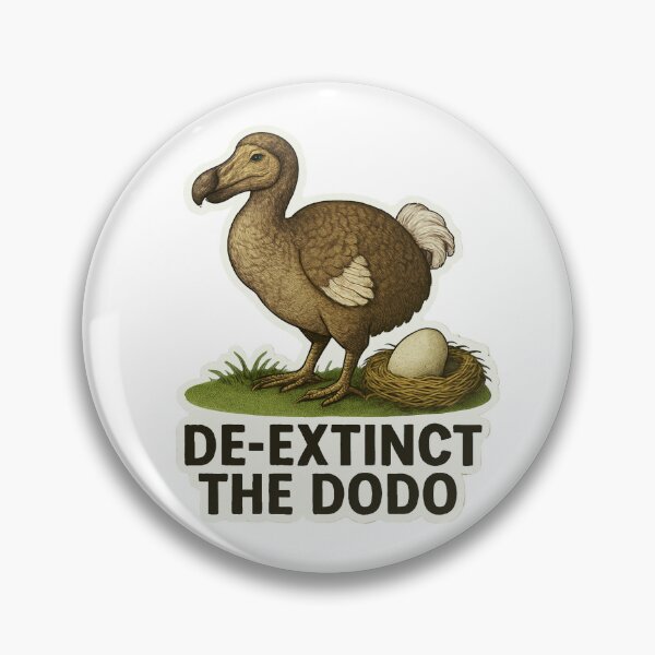 Item preview, De-Extinct the Dodo designed and sold by TeeCraftTeeCo.