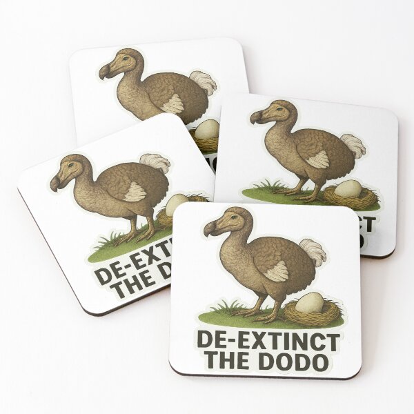 Item preview, De-Extinct the Dodo designed and sold by TeeCraftTeeCo.