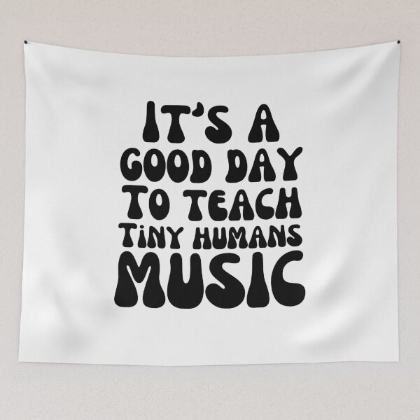 Item preview, Music teacher It's a good day to teach tiny humans Music designed and sold by snowry.