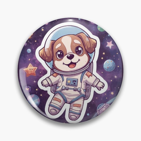 Item preview, Cosmic Canine – Cartoon Space Explorer Dog designed and sold by ArtivaNest.