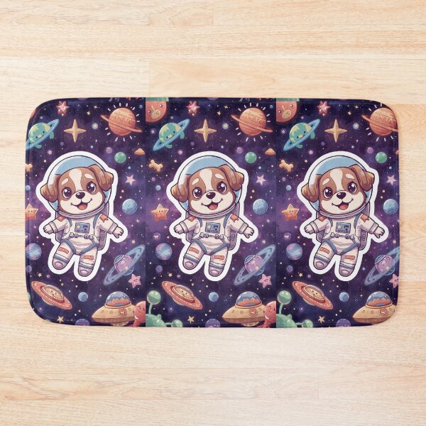 Item preview, Cosmic Canine – Cartoon Space Explorer Dog designed and sold by ArtivaNest.