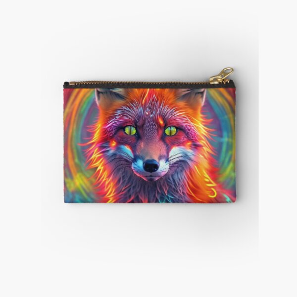 Item preview, The Luminous Fox of the Rainbow Veil designed and sold by MyyVibe.
