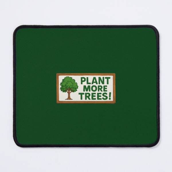 Item preview, Plant more trees~  designed and sold by Broken Antler Designs .