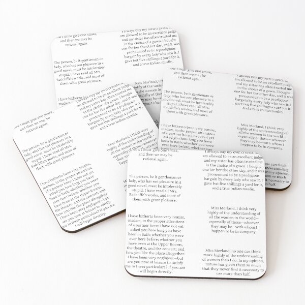 Item preview, Henry Tilney quote pack designed and sold by introvertcafe.