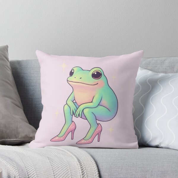 Artikelvorschau, Frog in Heels – Glitzernde Stilettos in Pastell entworfen und verkauft von wwshd.