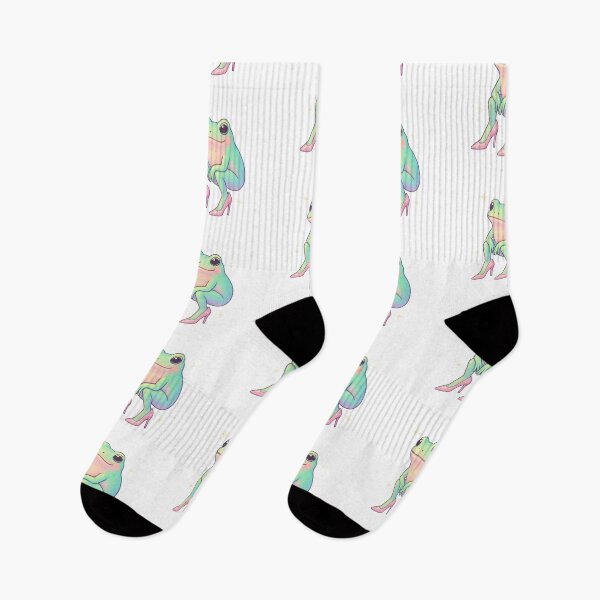 Item preview, Frog in Heels – Pastel Sparkle Stilettos designed and sold by wwshd.