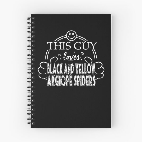 Item preview, Guy Loves Black And Yellow Argiope Spiders designed and sold by shoppzee.