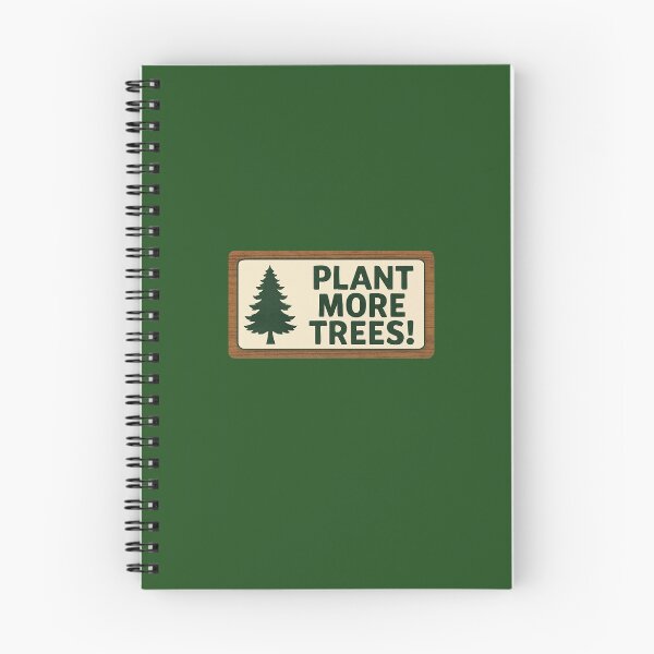 Item preview, Plant more trees designed and sold by Broken Antler Designs .