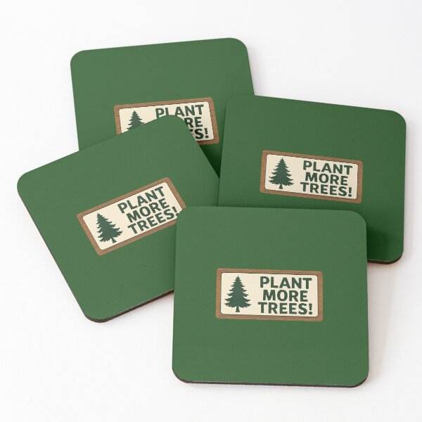 Item preview, Plant more trees designed and sold by Broken Antler Designs .