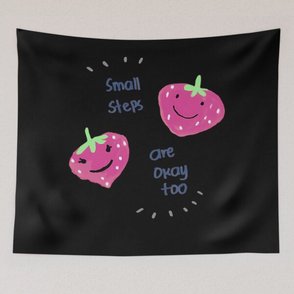 Item preview, Small Steps Strawberries designed and sold by CrestuneArt.