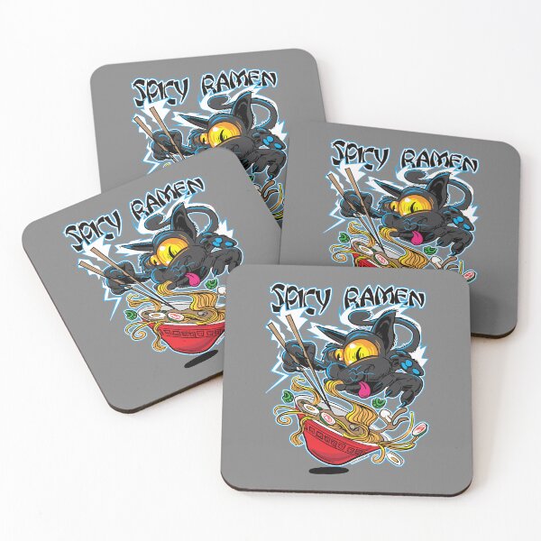 Item preview, Spicy Ramen Cat designed and sold by eShirtLabs.