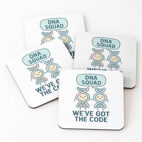 Item preview, DNA Squad – We’ve Got the Code Funny Science Design designed and sold by BeetleDots.