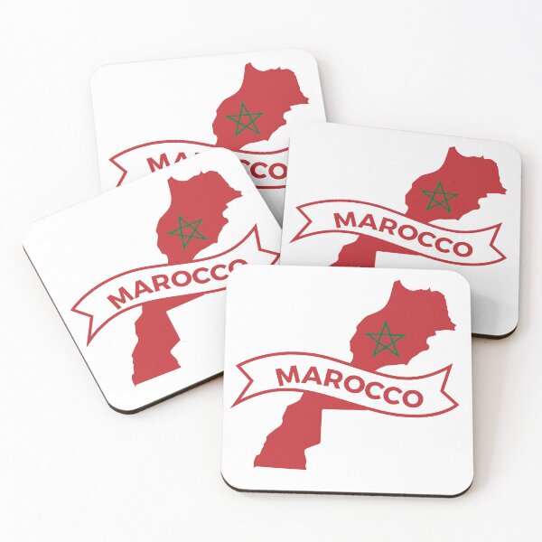 Item preview, Morocco map design designed and sold by Wolagno.