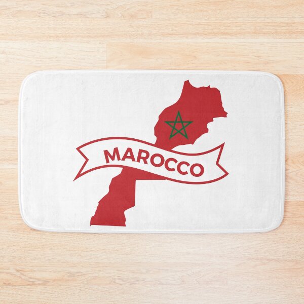 Item preview, Morocco map design designed and sold by Wolagno.