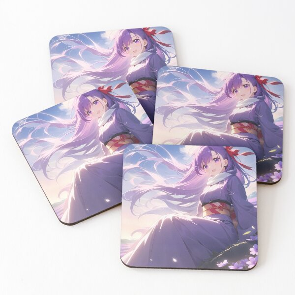 Item preview, Sakura Matou Fate Stay Night Anime Girl Pastel Fields designed and sold by riadjamai.