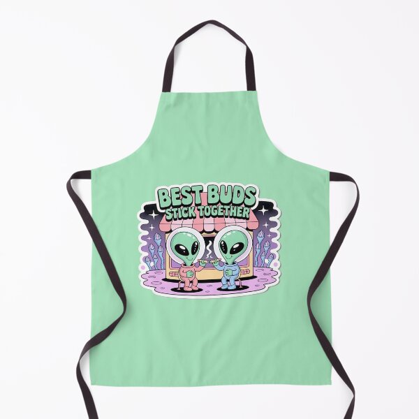 Item preview, Best Buds Aliens Stick Together designed and sold by Jessica Farley.