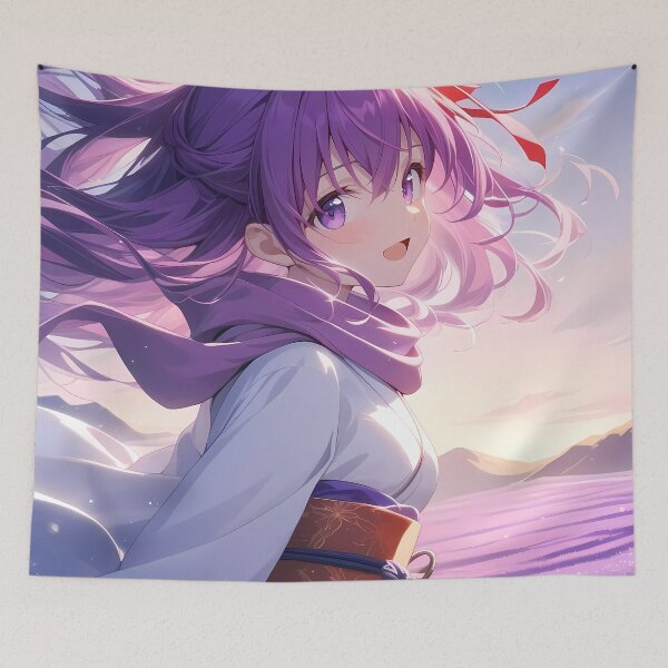 Item preview, Sakura Matou Fate Stay Night Anime Girl Sunset Elegance designed and sold by riadjamai.