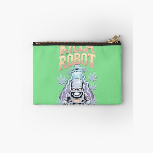 Item preview, Killa Robot UFO Abduction Art designed and sold by Jessica Farley.
