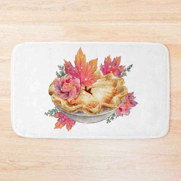 Item preview, Autumn Pie Fantasy with Maple Leaves and Florals designed and sold by Anastasiia Yurevych.