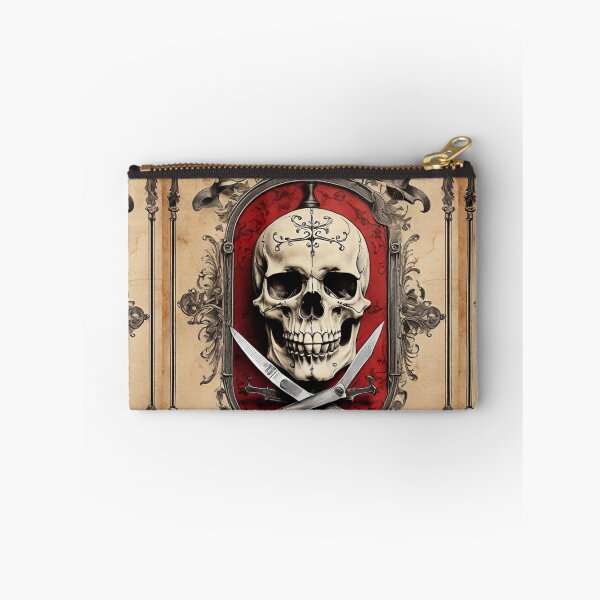 Item preview, Tattoo Barber Poster – Gothic Skull Design designed and sold by Antik by Schulz.