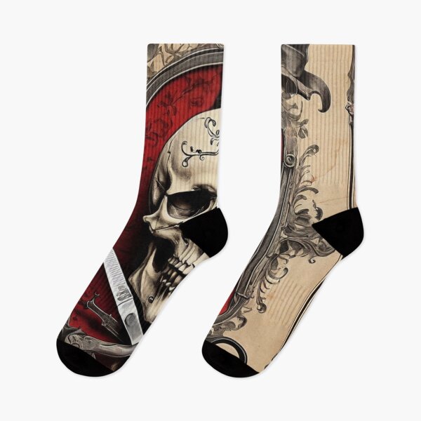 Item preview, Tattoo Barber Poster – Gothic Skull Design designed and sold by Antik by Schulz.