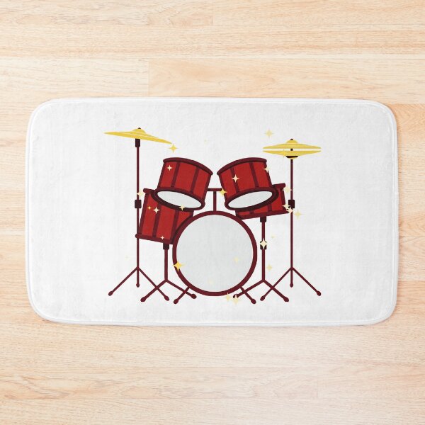 Item preview, drums+stars designed and sold by blackstarred.