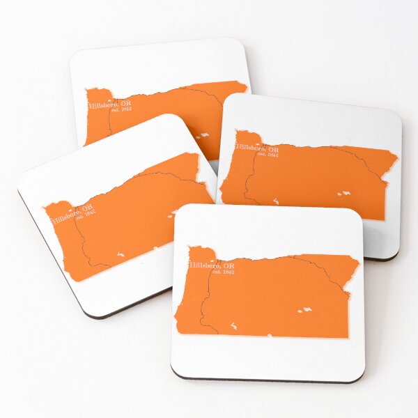 Item preview, Hillsboro, OR [Orange] designed and sold by PhilbonianDezin.