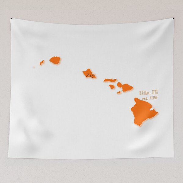 Item preview, Hilo, HI [Orange] designed and sold by PhilbonianDezin.