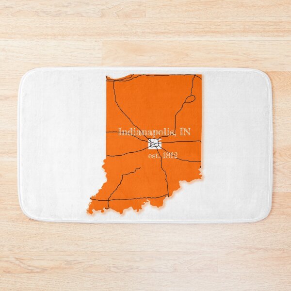 Item preview, Indianapolis, IN [Orange] designed and sold by PhilbonianDezin.