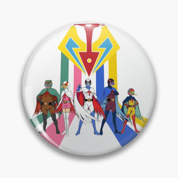 Item preview, Battle of the  planets retro Sicence Team Stripe designed and sold by Surfer Dave Designs.