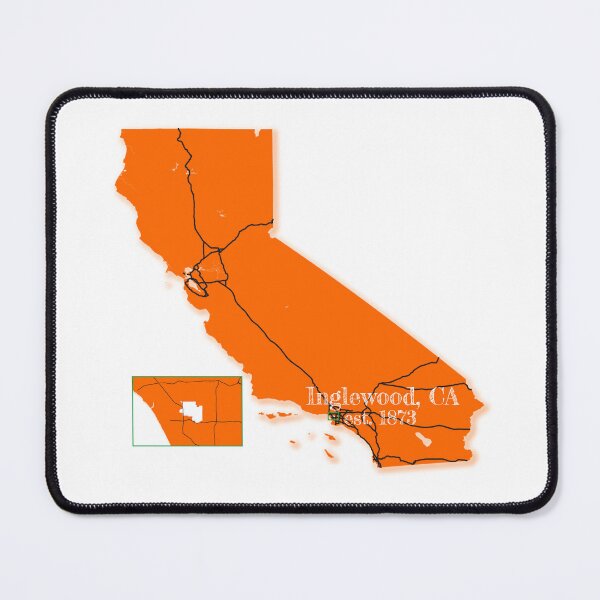 Item preview, Inglewood, CA [Orange] designed and sold by PhilbonianDezin.