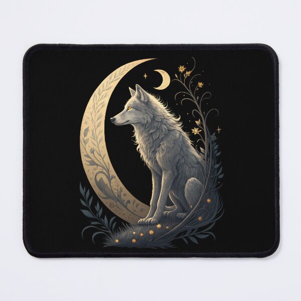Item preview, Moonlight Wolf designed and sold by SolombraArt.
