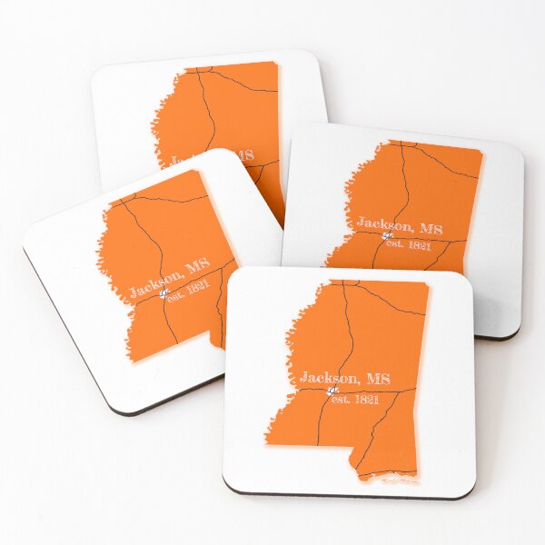 Item preview, Jackson, MS [Orange] designed and sold by PhilbonianDezin.