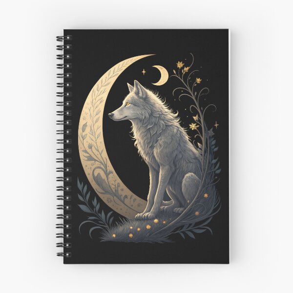Item preview, Moonlight Wolf designed and sold by SolombraArt.