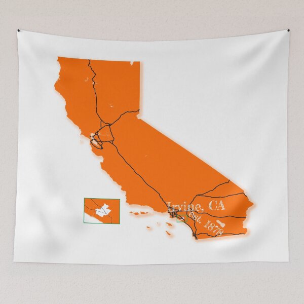Item preview, Irvine, CA [Orange] designed and sold by PhilbonianDezin.