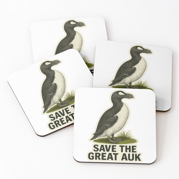 Item preview, Save the Great Auk Design designed and sold by TeeCraftTeeCo.