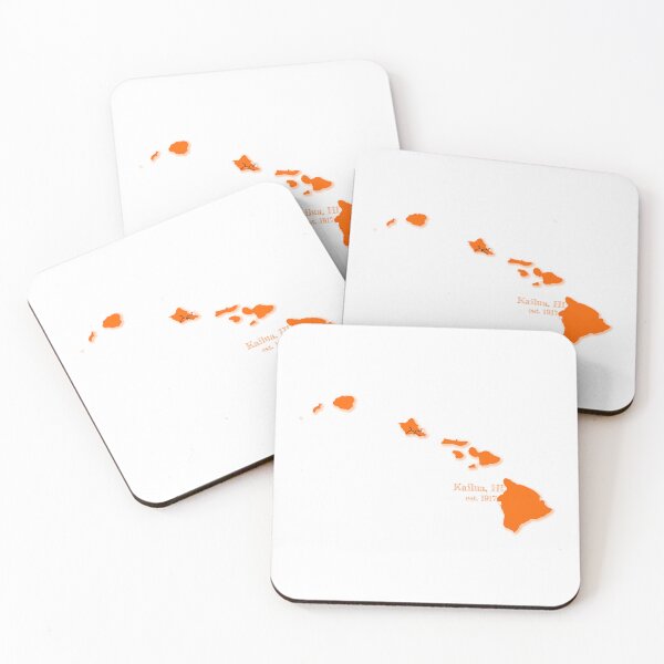 Item preview, Kailua, HI [Orange] designed and sold by PhilbonianDezin.