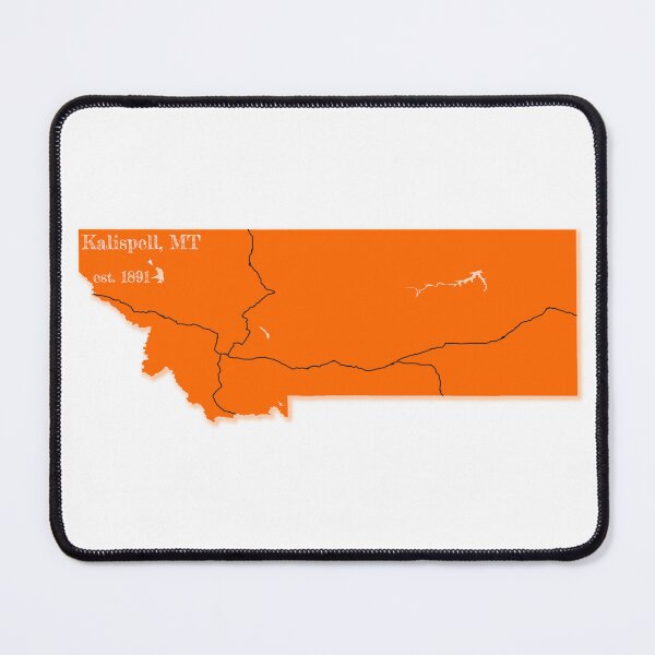 Item preview, Kalispell, MT [Orange] designed and sold by PhilbonianDezin.