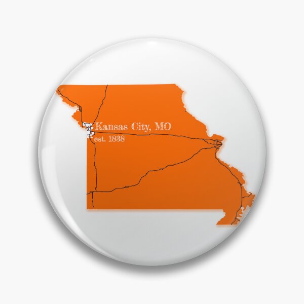 Item preview, Kansas City, MO [Orange] designed and sold by PhilbonianDezin.