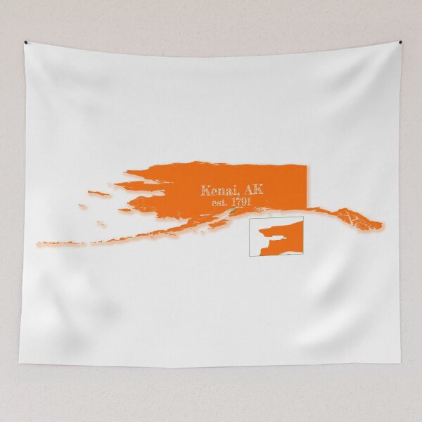 Item preview, Kenai, AK [Orange] designed and sold by PhilbonianDezin.
